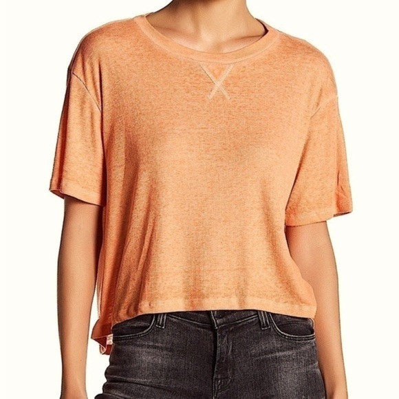 Abound Tops - ABOUND ribbed knit hi-lo tee size XXS NWT